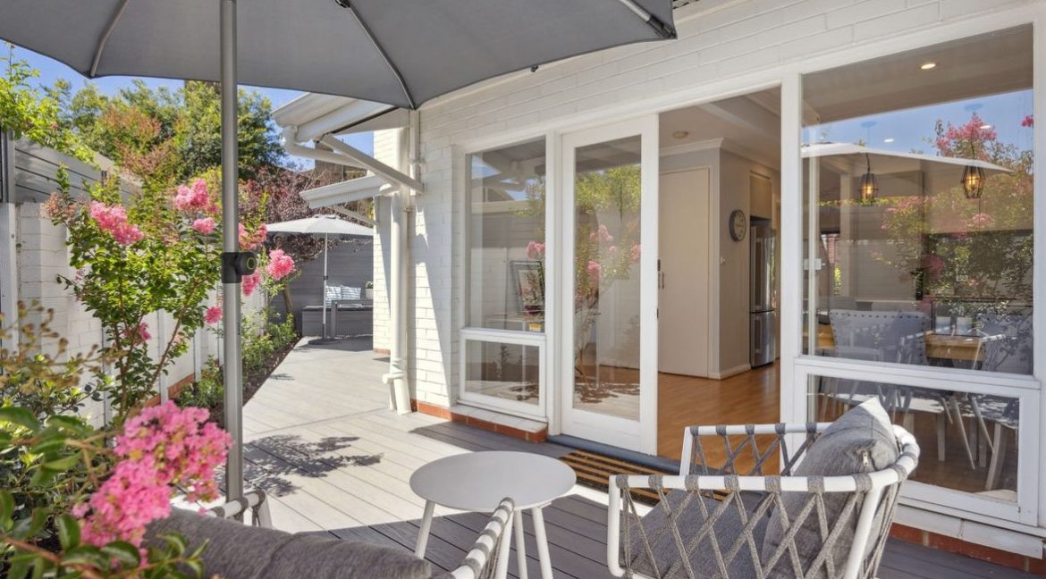 Back patio